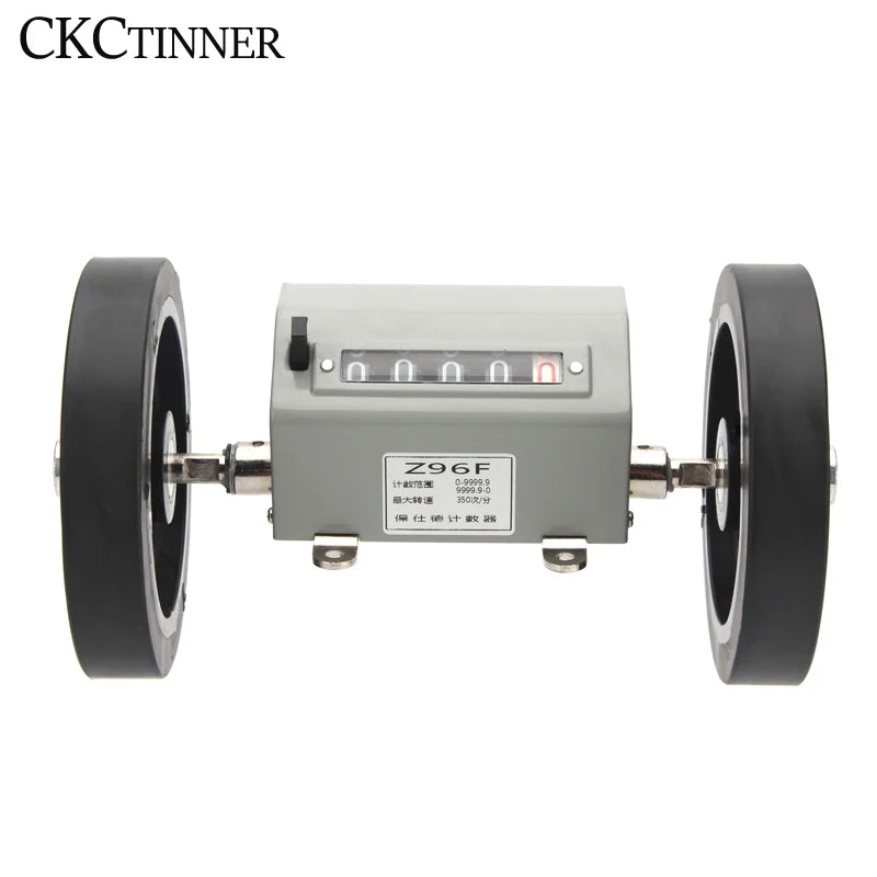 Z96-F Mechanical Length Counter – Dual Wheel 0–9999.9m Mechanical Length Counter Axl Meter counter