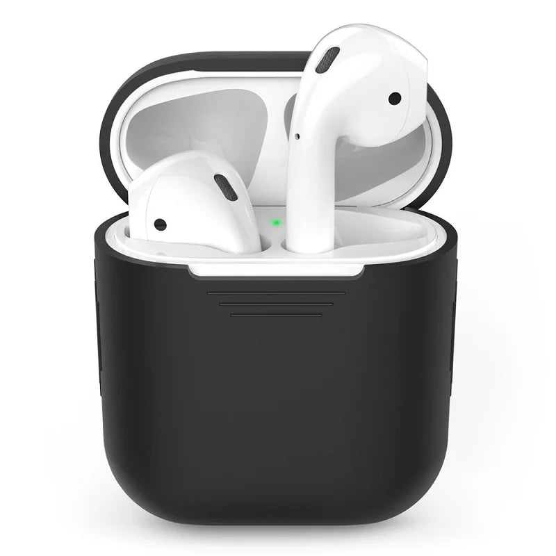 Silicone AirPods Pro 1 2 3 Case Cover with Hook – 20 Colors