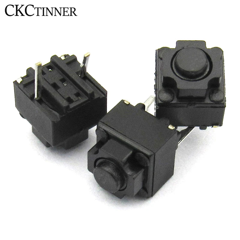 10pcs Square Micro Switch Buttons 6x6mm | Mouse Tactile Switch Micro Switch Axl