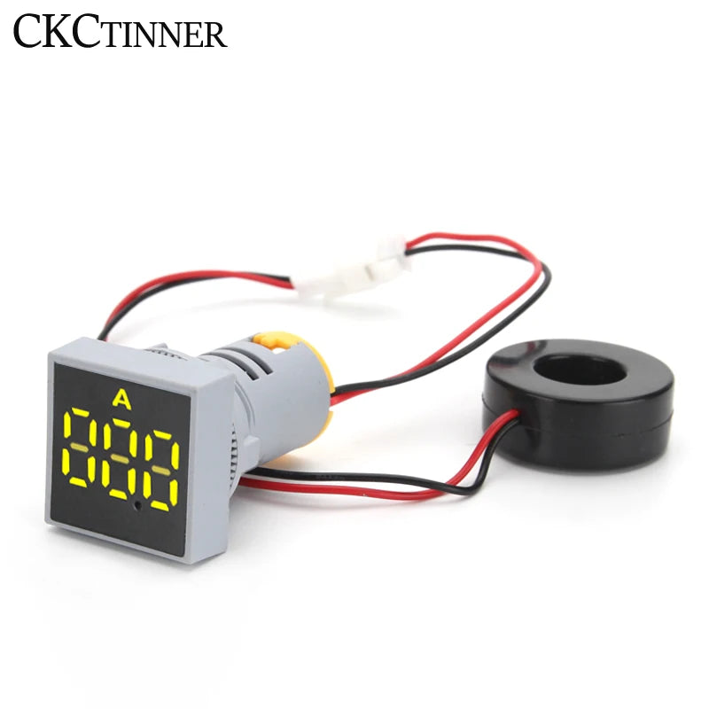22mm Digital Ammeter 0-100A LED Panel Current Meter AC Digital Panel Ammeter Axl