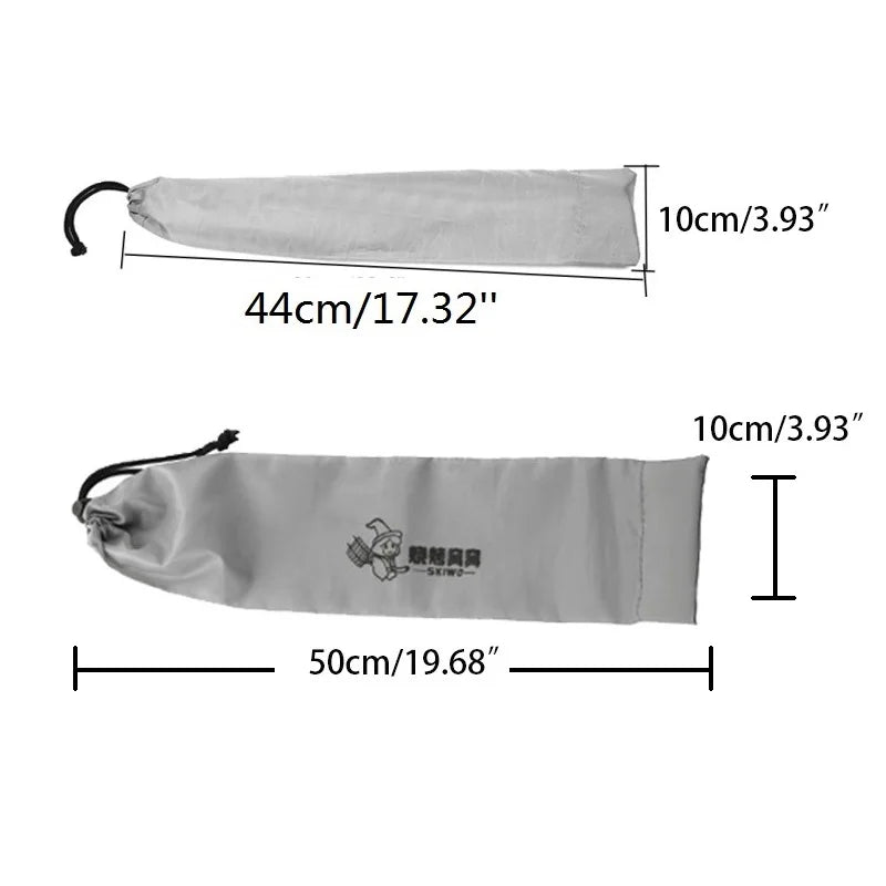 Oxford BBQ Skewer Storage Bag – Portable Roll-Up Grill Bag BBQ Skewer Bag Axl