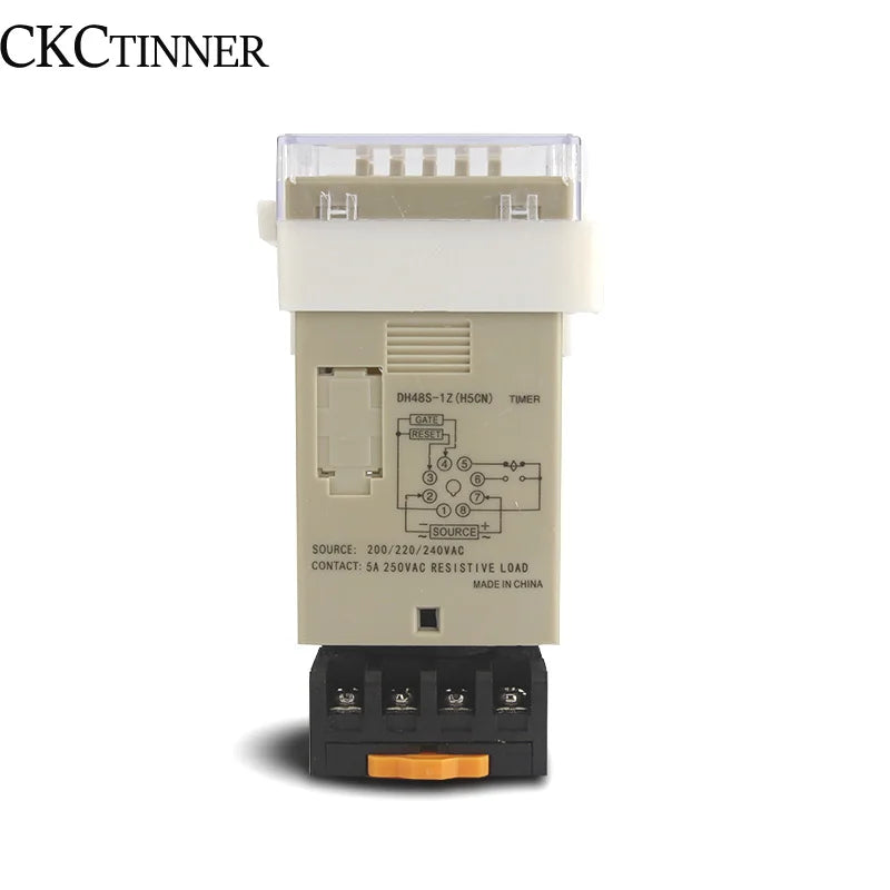 DH48S-1Z Digital Programmable Timer Relay Switch AC/DC Timer Relay Switch Axl