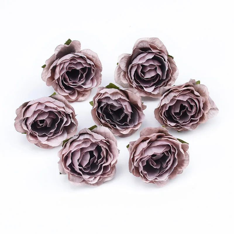 Silk Rose Heads 30/50 Pcs – 4cm Artificial Flowers for Weddings Artificial Silk Flowers Axl 8 30 Pieces