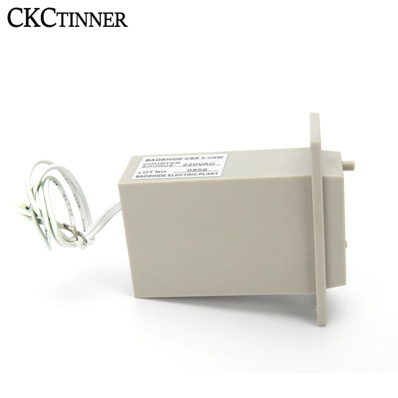 CSK Electromagnetic Pulse Counter 4/5/6 Digit Lockable | CE Electromagnetic Counter Axl