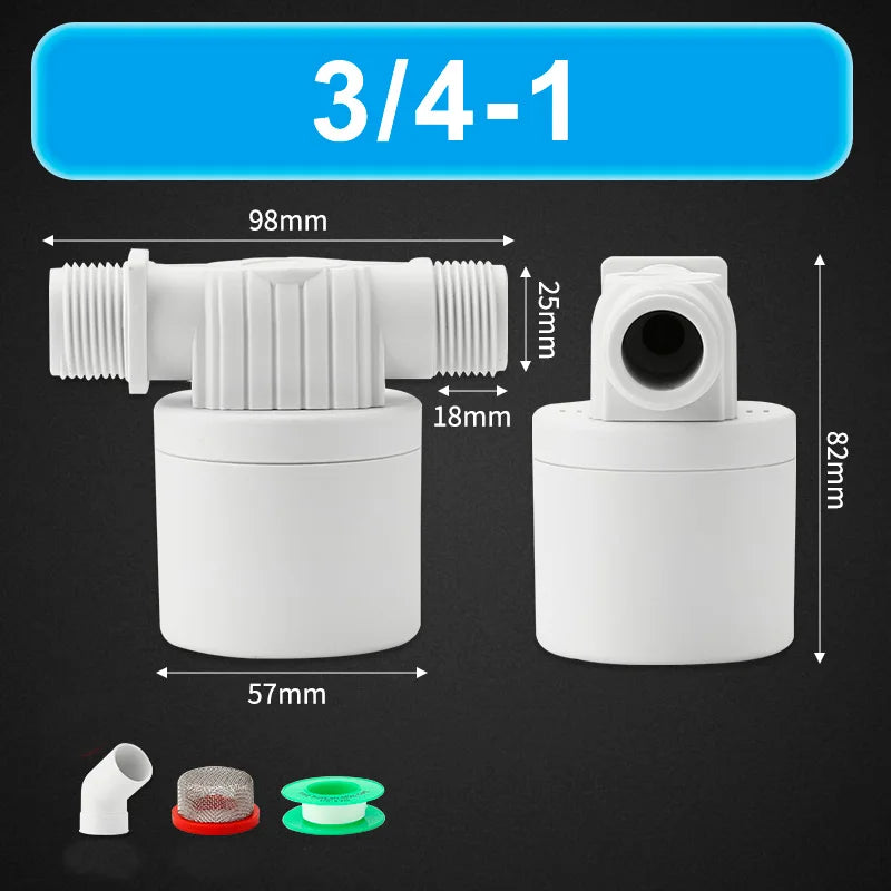 Automatic Float Valve 1/2" 3/4" 1" Water Level Control Valve Float Control Valve Axl SET2