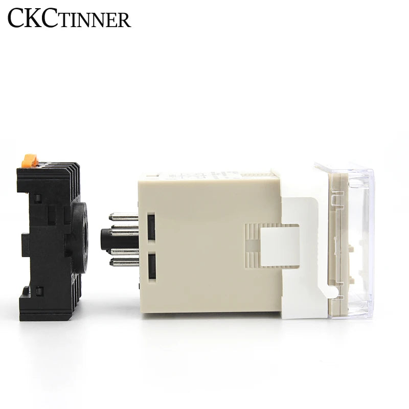 H3CA-8 Digital Time Delay Relay Timer 0.1S–9990H | Solid State Time Delay Relay Axl