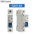 DZ47-63 1-Pole MCB Mini Circuit Breaker 6A–63A DIN Rail Mini Circuit Breaker Axl 40A