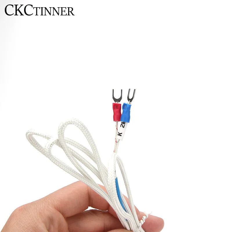 Type K PT100 Thermocouple Probe M12 200mm 0–600°C Sensor Temperature Sensor Probe Axl