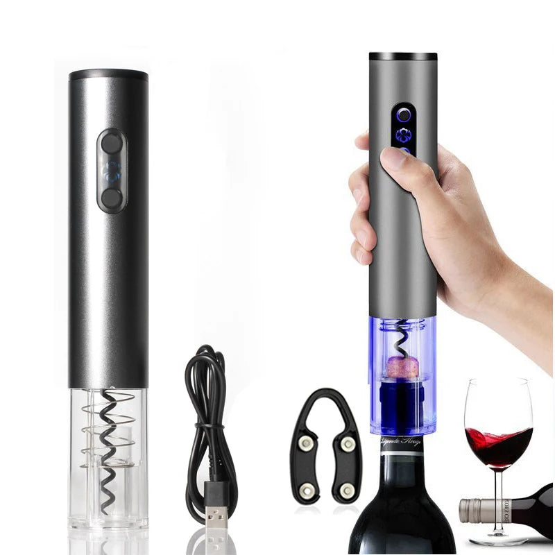 BALASHOV Electric Wine Opener & Foil Cutter | Automatic Electric Wine Opener Axl
