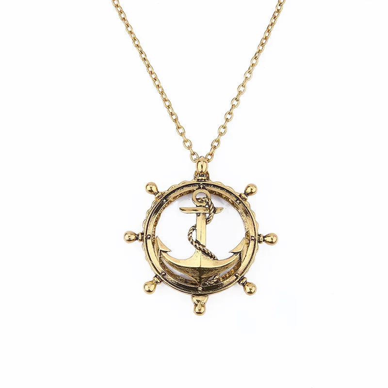 Vintage Magnifying Glass Necklace Pendant – 2.5X Metal Chain Magnifier Necklace Pendant Axl green