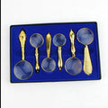 Premium 6-Pack Handheld Magnifying Glass Set – Multi-Size Magnifying Glass Set Axl Gold