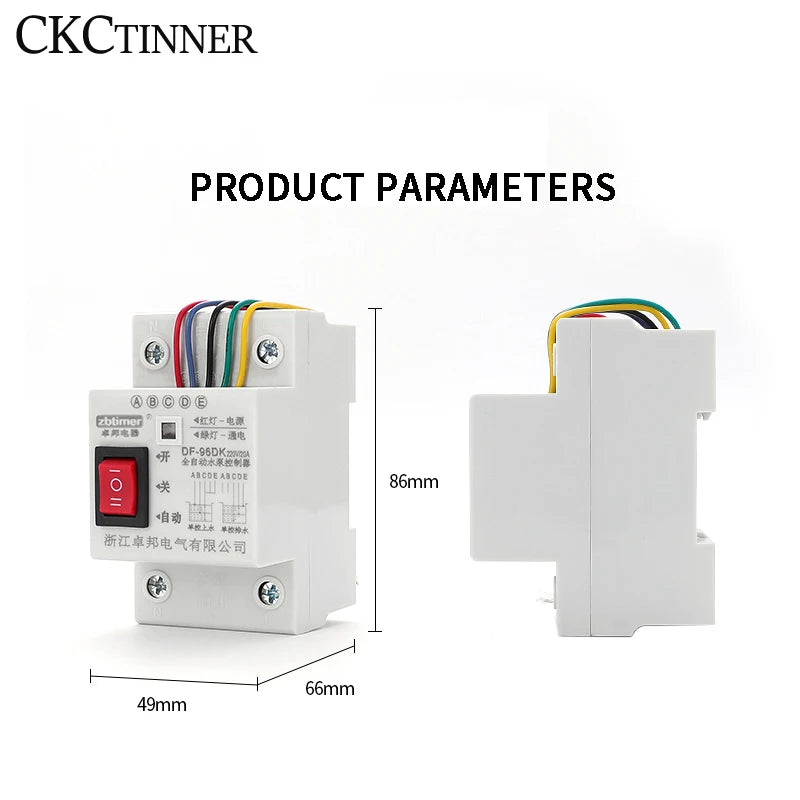 DF-96D Automatic Water Level Controller 220V Pump Switch Water Level Controller Axl