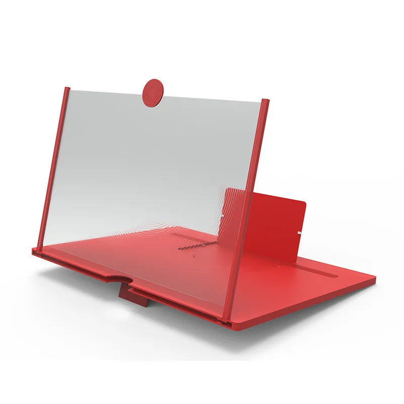 12-Inch HD Phone Screen Magnifier – 2X 3X Pull-Out Stand Phone Screen Magnifier Axl Redx 2X 3X