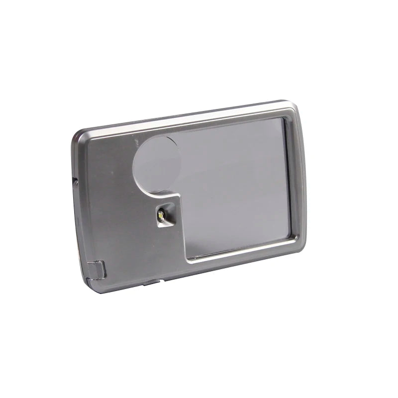 Handheld LED Magnifier 3X 6X – Portable Ultra-Thin Loupe LED Magnifier Loupe Axl 3X 6X