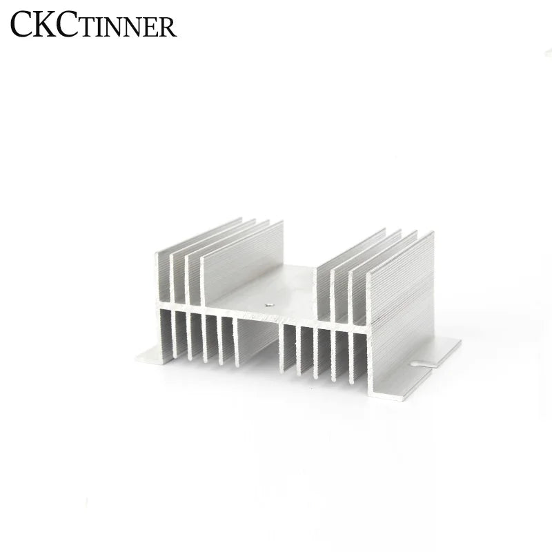 Aluminum SSR Heat Sink Base for Solid State Relay 10A–100A SSR Heat Sink Axl