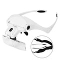 Headband Magnifier – 2 LED Lights & 5 Lenses (1x–3.5x) Headband Magnifier Axl China Mainland