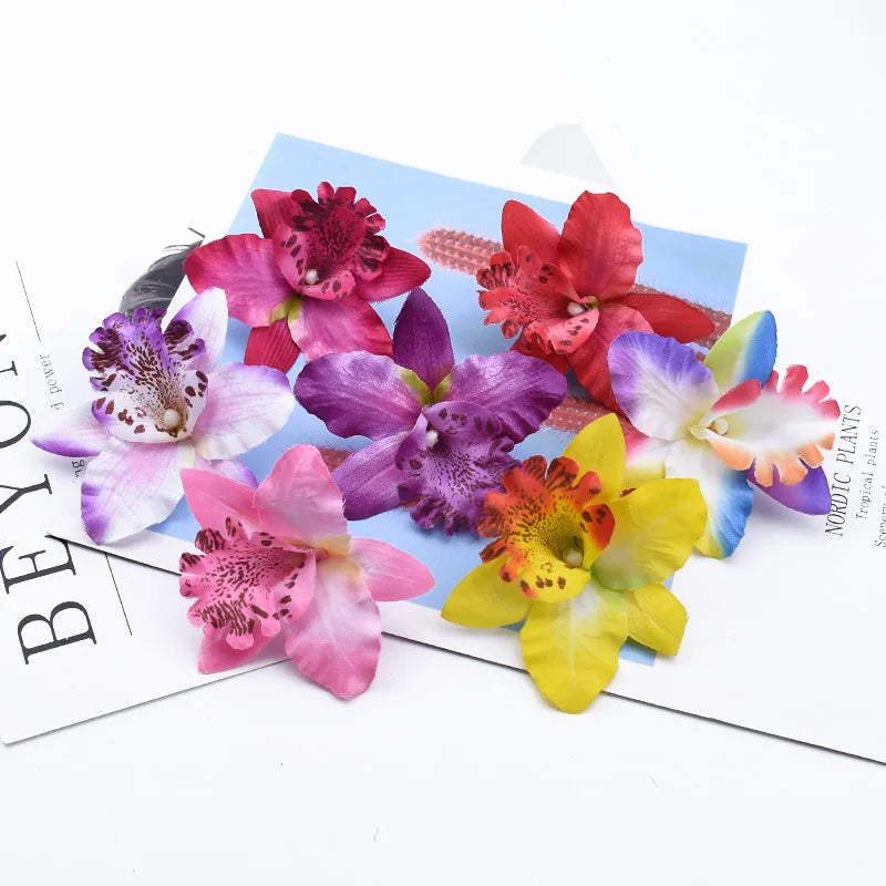 Silk Butterfly Orchid Artificial Flowers – Wedding & Home Decor Artificial Silk Flowers Axl
