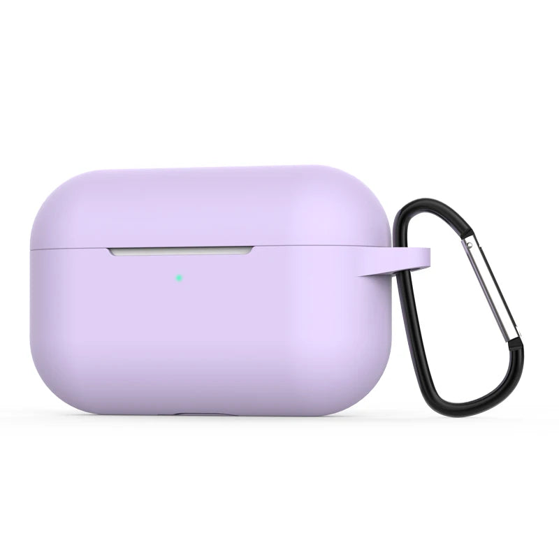 Silicone AirPods Pro & AirPods 3 Case – 20 Colors, 2 Styles Earphone Case Axl with hooks 5