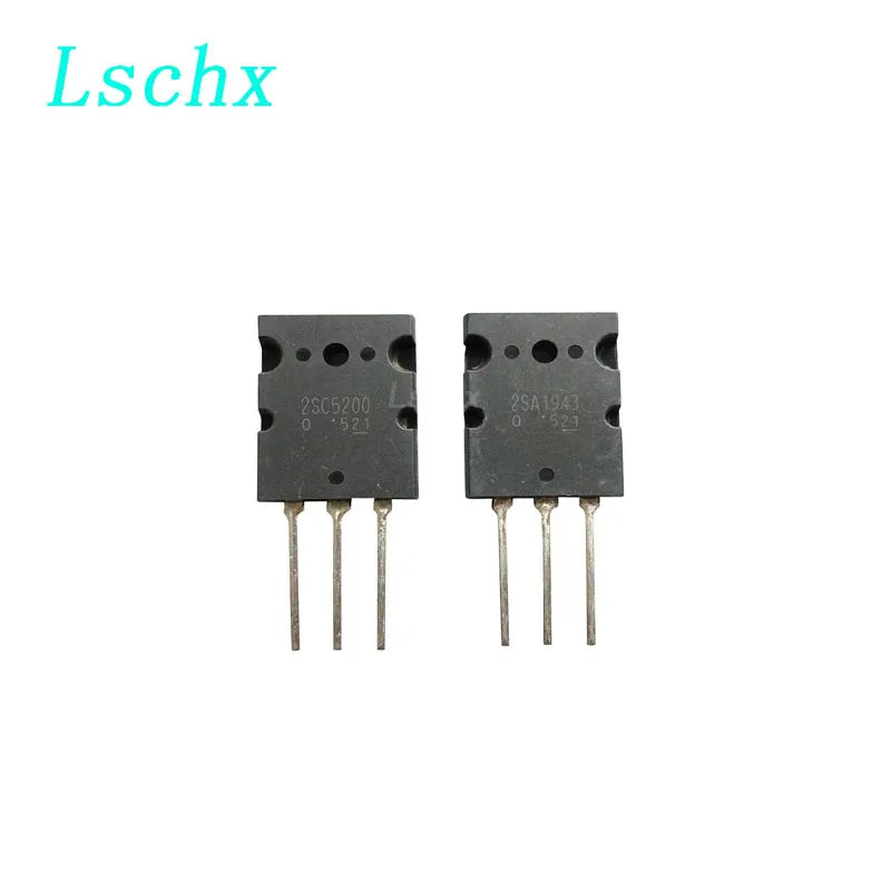 2SA1943 & 2SC5200 Power Transistors – 10PCS 5 Matched Pairs Power Transistor Pair Axl