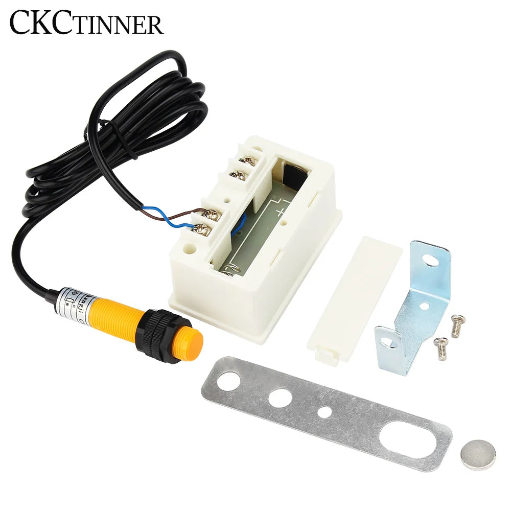 Digital Magnetic Proximity Counter 5-Digit | CKCTINNER SJ18 Digital Counter Meter Axl