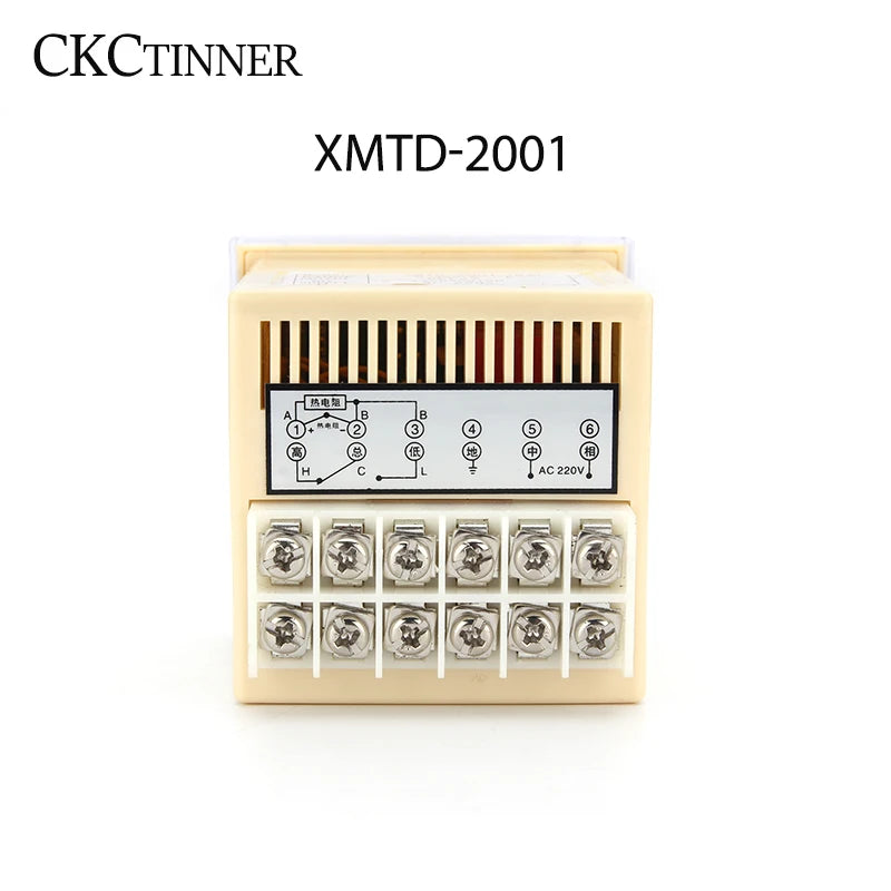 XMTD-2001 PID Digital Temperature Controller K/E/PT100 0-999℃ Temperature Controller Axl
