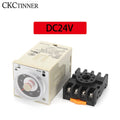 H3BA-N8H Time Relay 8-Pin 2NO2NC 1.2s–300h | Multi-Voltage Time Relay Axl DC24V