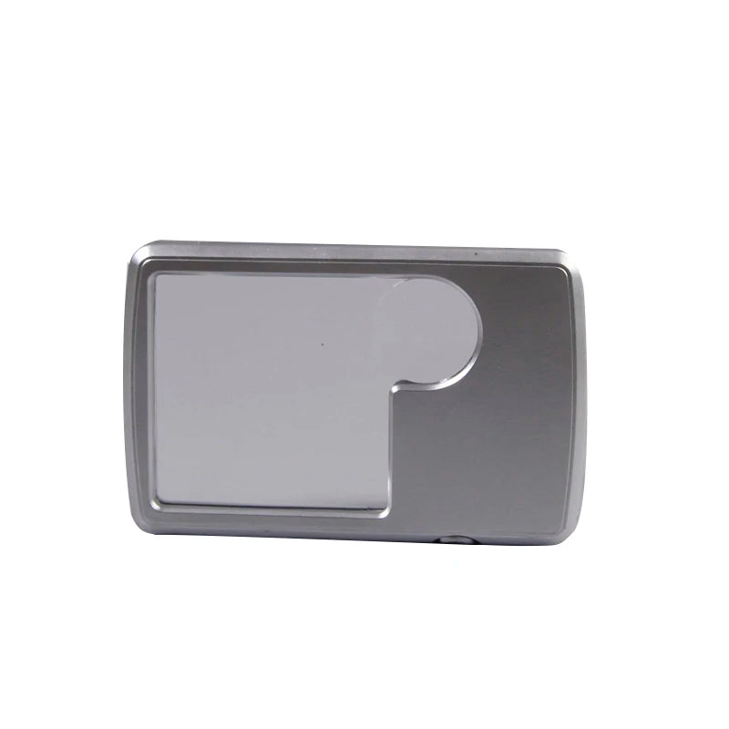 Handheld LED Magnifier 3X 6X – Portable Ultra-Thin Loupe LED Magnifier Loupe Axl
