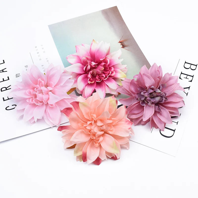 Silk Gerbera Artificial Flowers 5/10 Pcs – Wedding & Home Decor Artificial Flowers Axl