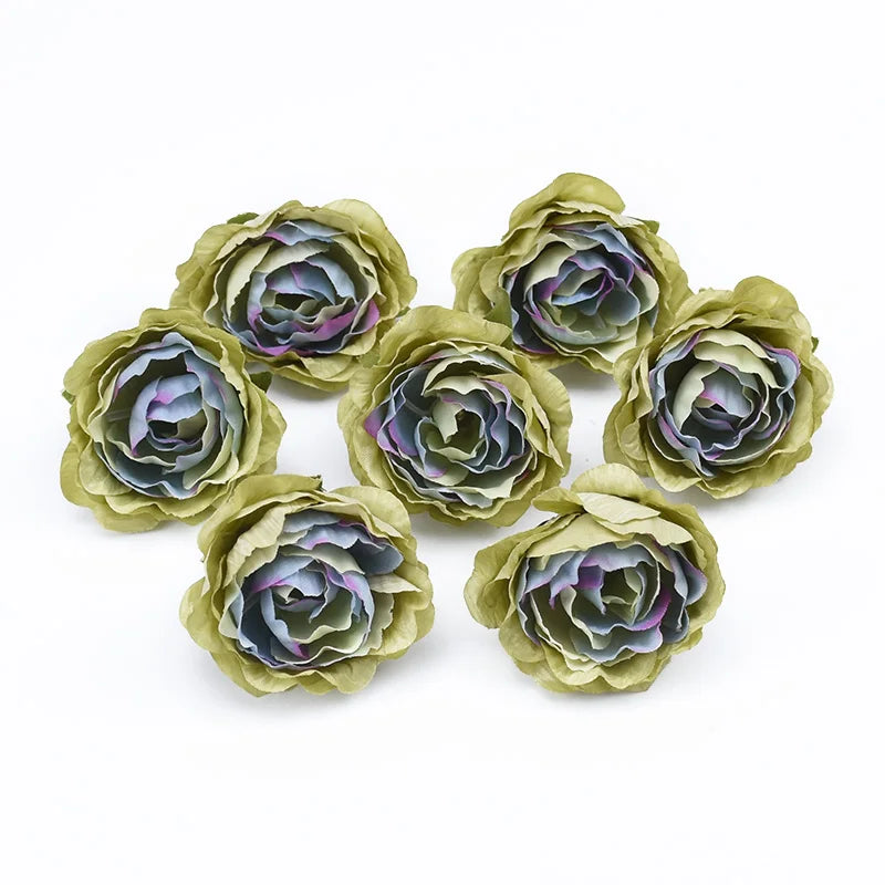 Silk Rose Heads 30/50 Pcs – 4cm Artificial Flowers for Weddings Artificial Silk Flowers Axl 11 30 Pieces