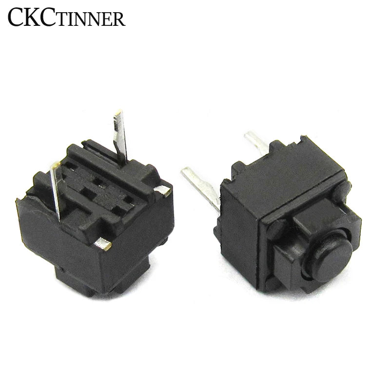 10pcs Square Micro Switch Buttons 6x6mm | Mouse Tactile Switch Micro Switch Axl