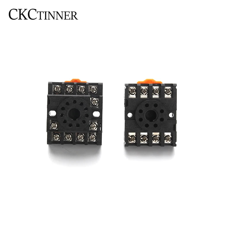 Relay Socket Base PF083A 8-Pin PF113A 11-Pin | DIN Rail Mount Relay Socket Base Axl