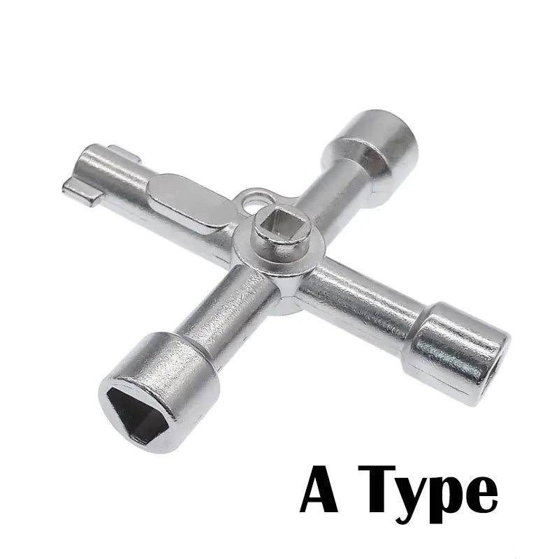 5-in-1 Triangle Wrench Cross Key – Universal Cabinet Tool Multi-Function Key Tool Axl A Type China Mainland
