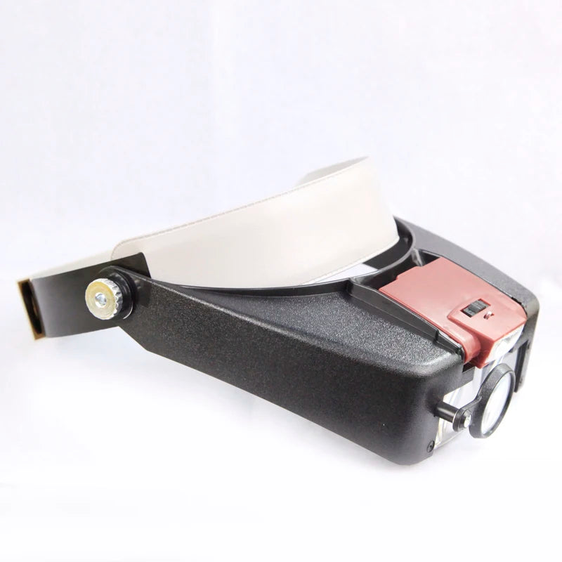 Headband Magnifier with LED – 1.5X 3X 6.5X 8X Loupe Headband Magnifier Loupe Axl