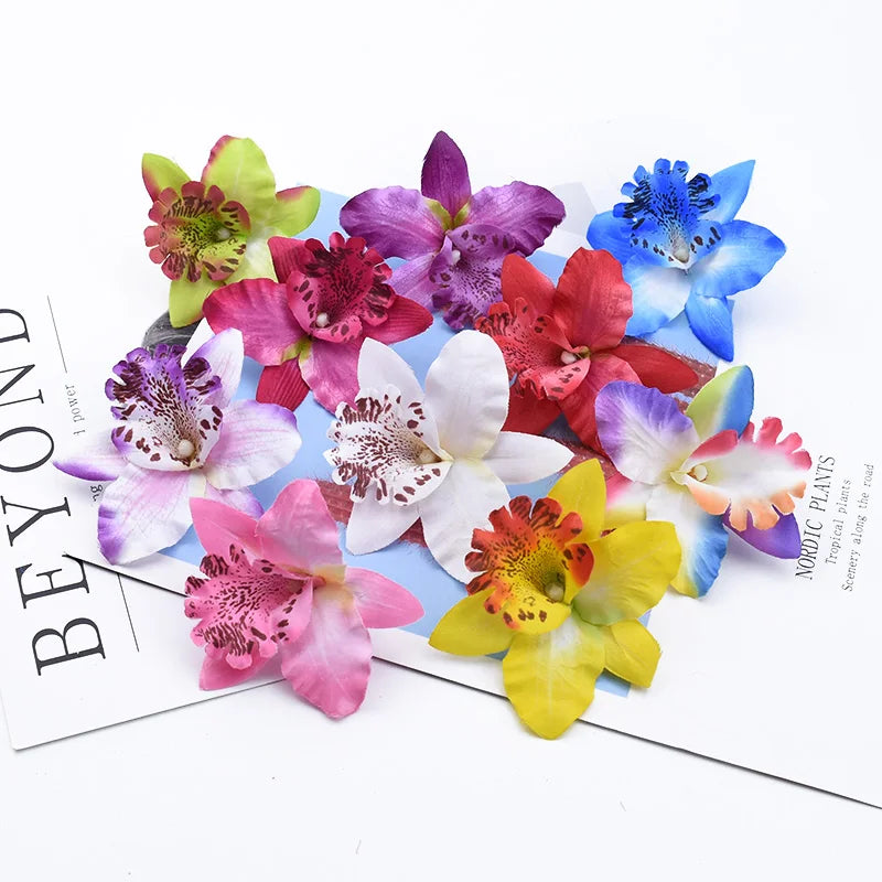 Silk Butterfly Orchid Artificial Flowers – Wedding & Home Decor Artificial Silk Flowers Axl