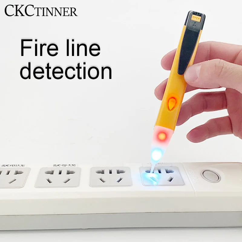 Non-Contact AC Voltage Tester Pen 90-1000V | CKCTINNER Voltage Tester Pen Axl