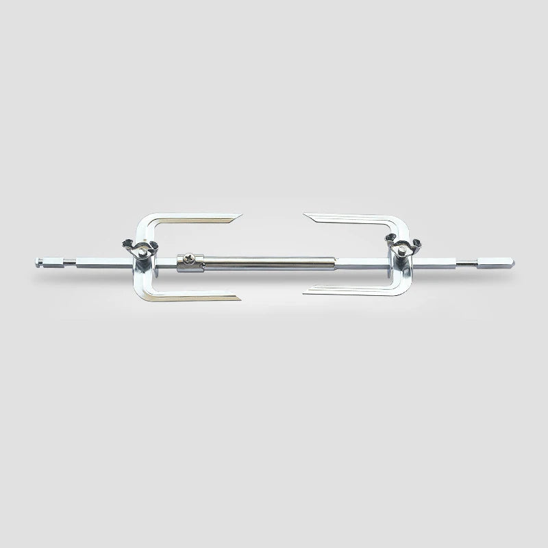 Scalable Stainless Steel Rotisserie Chicken Roasting Fork 31–39cm Rotisserie Roasting Fork Axl 1 set Oven Rack