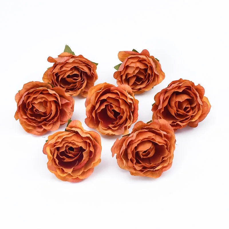 Silk Rose Heads 30/50 Pcs – 4cm Artificial Flowers for Weddings Artificial Silk Flowers Axl 9 30 Pieces