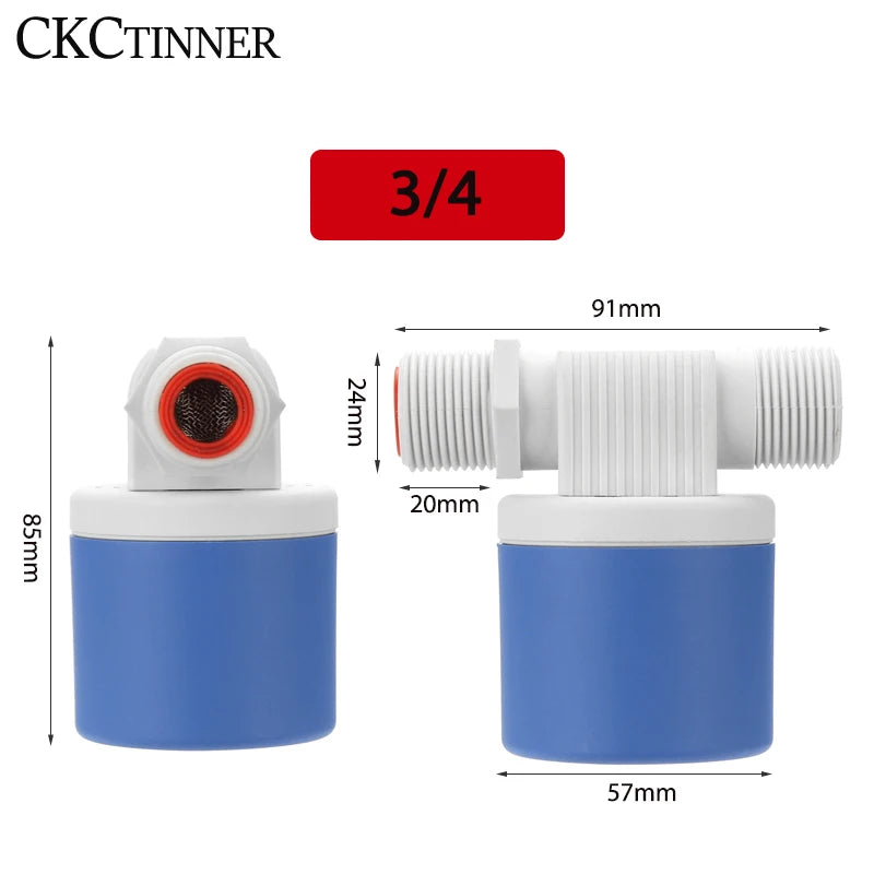 Automatic Float Ball Valve 1/2" 3/4" 1" Water Level Control Float Ball Valve Axl