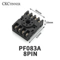 Relay Socket Base PF083A 8-Pin PF113A 11-Pin | DIN Rail Mount Relay Socket Base Axl PF083A