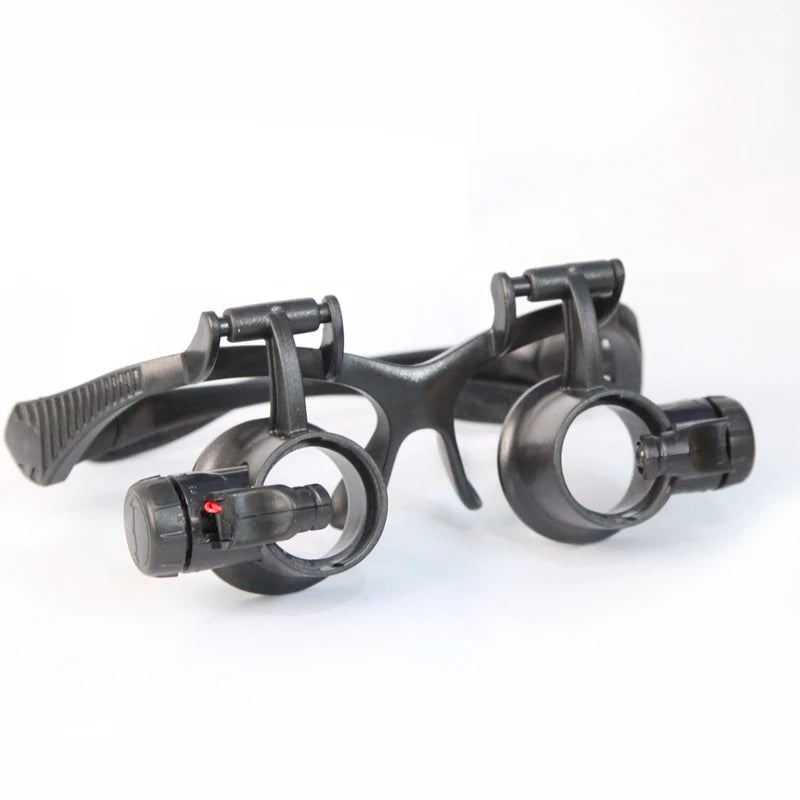 LED Head Magnifier Loupe – 8 Lenses for Jewelry & Watch Repair Head Magnifier Loupe Axl