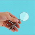 5X Handheld Magnifying Glass – Metal Carved Loupe for Reading & Crafts Handheld Magnifying Glass Axl 5X