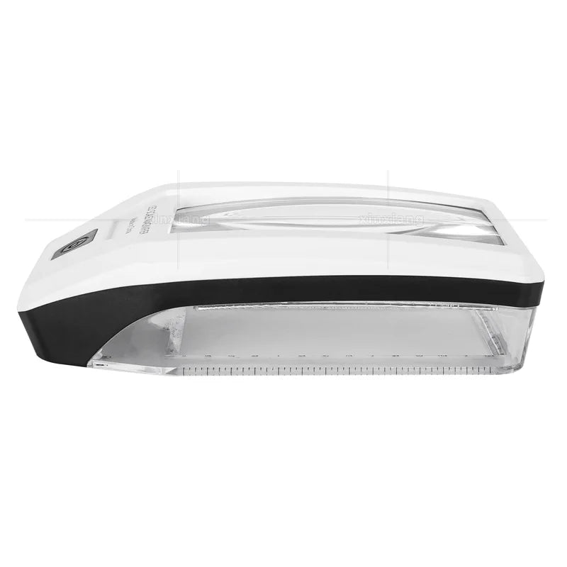 LED Magnifying Glass with Scale & Currency Detector – 3x Loupe LED Magnifying Glass Axl