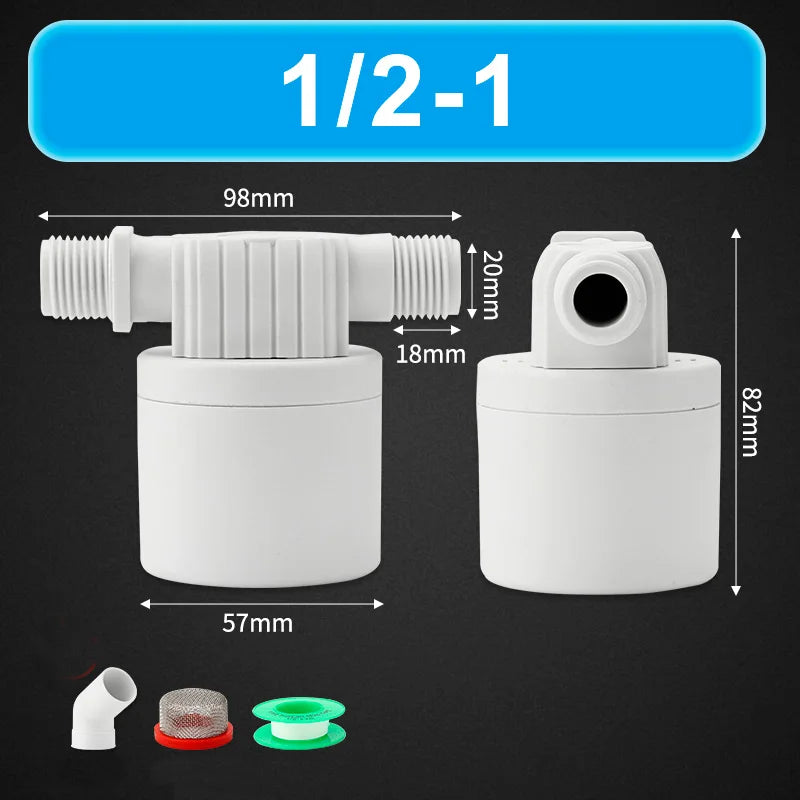 Automatic Float Valve 1/2" 3/4" 1" Water Level Control Valve Float Control Valve Axl SET1