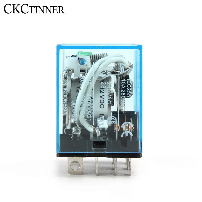 HH63P LY3NJ 10A Electromagnetic Relay + PTF11A Socket Base Electromagnetic Relay Axl