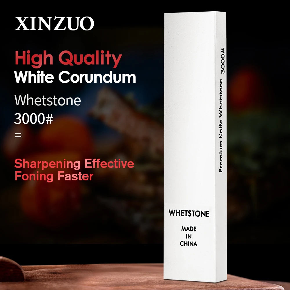 XINZUO Double-Sided 3000 Grit Whetstone Knife Sharpening Stone Knife Sharpening Stone Axl XS（old）