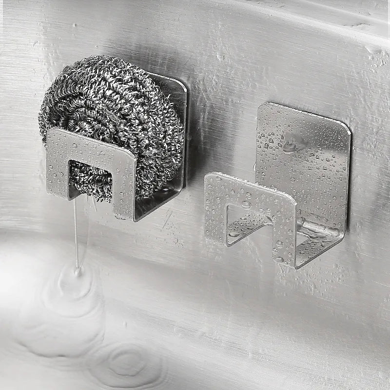 KEMORELA Stainless Steel Sink Sponge Holder – Kitchen Organizer Sink Sponge Holder Axl