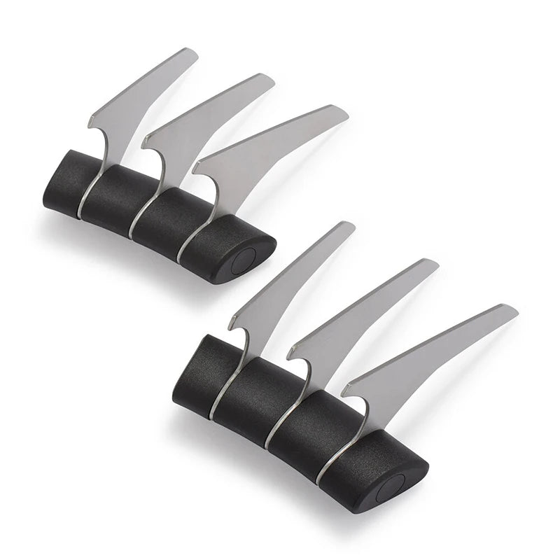 2-Pc Stainless Steel Meat Shredder Claws | BBQ Pulled Pork Tool BBQ Meat Shredder Axl 2 Pieces