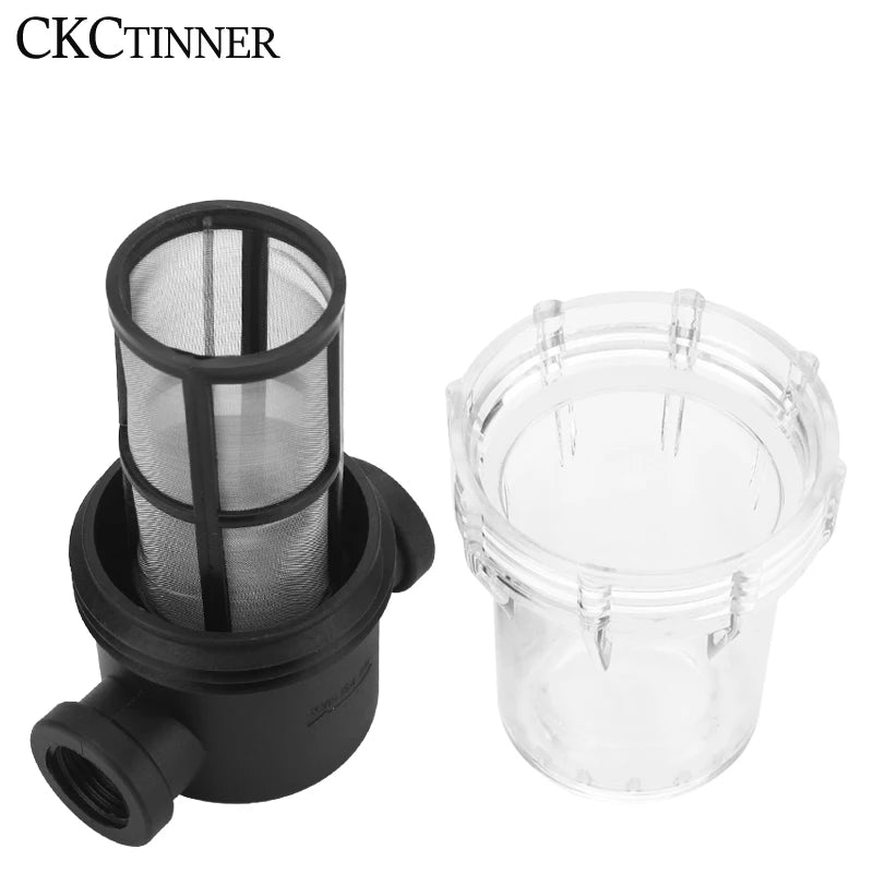 Garden Inline Water Filter 1/2" 3/4" 1" Mesh Pipe Strainer Garden Irrigation Filter Axl