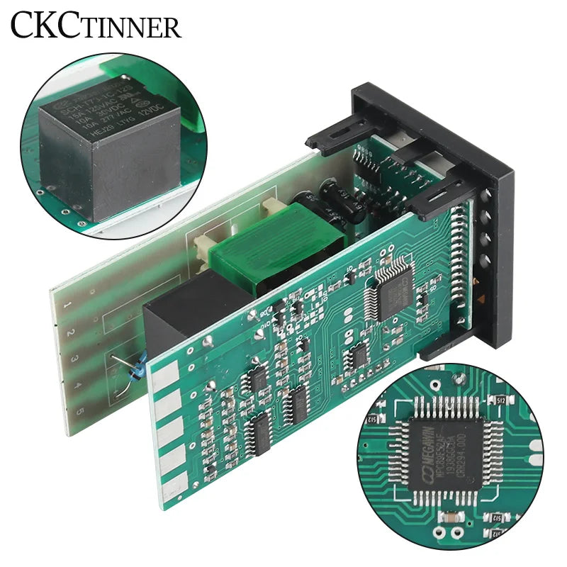 REX-C100 PID Temperature Controller Kit – 40A SSR & K Thermocouple PID Temperature Controller Axl