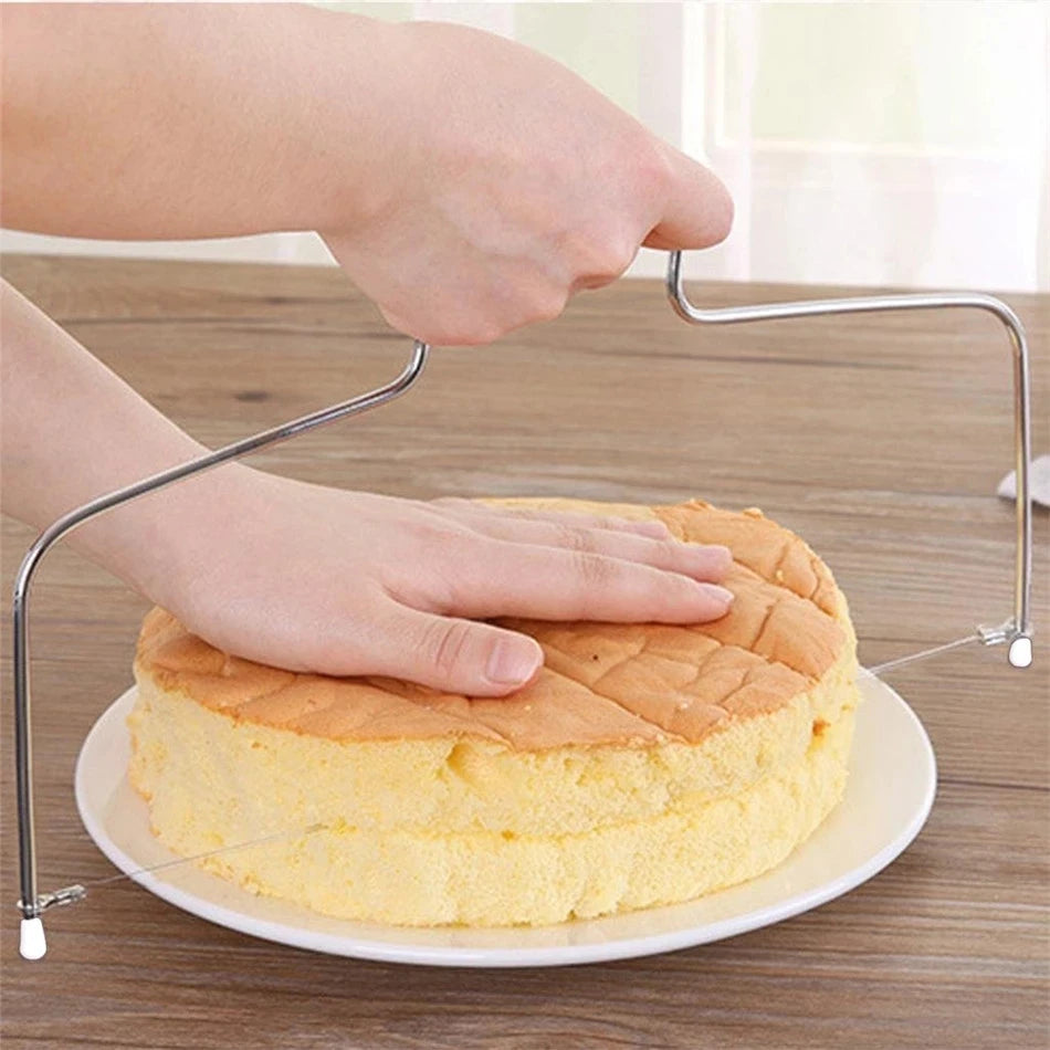 Adjustable Cake Layer Slicer – Stainless Steel Cutter Tool Cake Layer Slicer Axl